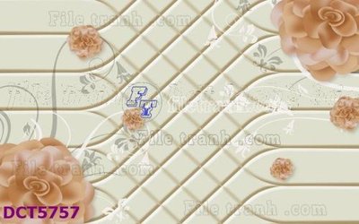 File gốc File gốc in tranh tổng hợp DCT5757 (phong cách) châu Âu