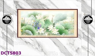 File gốc File gốc in tranh tổng hợp DCT5803 (in 3D) nghệ thuật