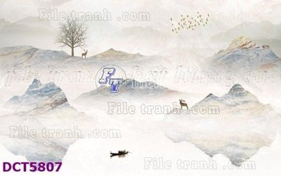 Tải file File gốc in tranh tổng hợp DCT5807 (ảnh gốc) in gạch 3D