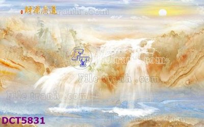 File gốc File gốc in tranh tổng hợp DCT5831 (thiết kế) cho in ấn