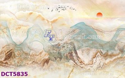 File tranh File gốc in tranh tổng hợp DCT5835 (ảnh gốc) độc quyền