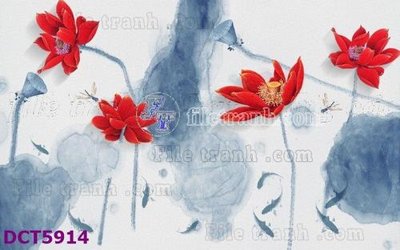 Tệp tin gốc File gốc in tranh tổng hợp DCT5914 (dùng cho in ấn) chuyên nghiệp