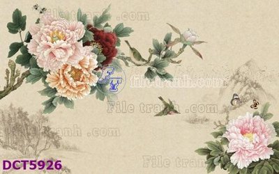 Hình ảnh file gốc in lụa File gốc in tranh tổng hợp DCT5926
