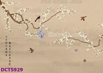 Chi tiết file gốc File gốc in tranh tổng hợp DCT5929 (cho in tráng gương)