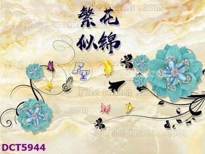 Chi tiết file ảnh File gốc in tranh tổng hợp DCT5944 sắc nét