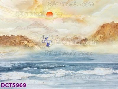 File ảnh gốc File gốc in tranh tổng hợp DCT5969 không vỡ nét