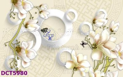 File gốc File gốc in tranh tổng hợp DCT5980 (phong cách) cổ điển