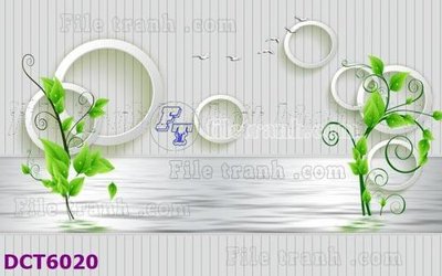 File ảnh File gốc in tranh tổng hợp DCT6020 (gốc) in decal dán tường