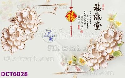 Chi tiết file tranh tráng gương File gốc in tranh tổng hợp DCT6028 (ảnh gốc)
