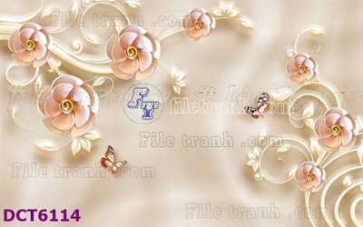 File tranh in tráng gương File gốc in tranh tổng hợp DCT6114 (siêu nét)