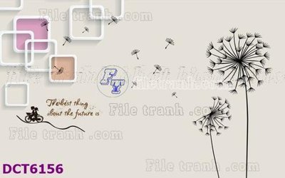File tranh File gốc in tranh tổng hợp DCT6156 (bản gốc) treo tường