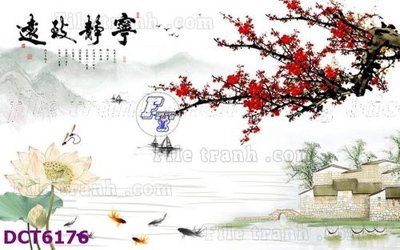 File tranh File gốc in tranh tổng hợp DCT6176 (gốc) chủ đề thiên nhiên