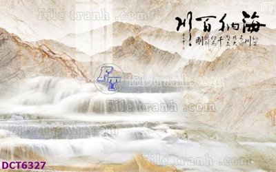 File gốc File gốc in nền tường vân đá cẩm thạch DCT6327 (in tráng gương) ốp tường