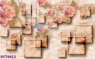 File gốc File gốc in nền tường vân đá cẩm thạch DCT6612 (in tráng gương) nghệ thuật