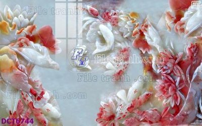 Hình ảnh file gốc File gốc in nền tường vân đá cẩm thạch DCT6744 cho in UV