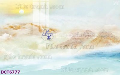 File ảnh gốc File gốc in nền tường vân đá cẩm thạch DCT6777 không vỡ nét