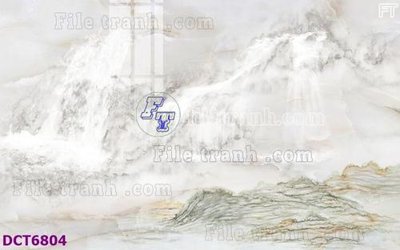 Download file gốc File gốc in nền tường vân đá cẩm thạch DCT6804 (in lụa) tranh 3D