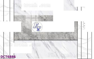 File tranh File gốc in nền tường vân đá cẩm thạch DCT6886 (gốc) in vải canvas