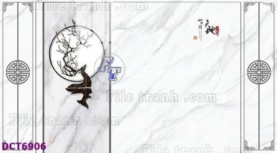 File tranh trang trí File gốc in nền tường vân đá cẩm thạch DCT6906 (tải file gốc)