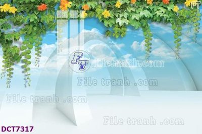 File in trần File gốc in nền tường vân đá cẩm thạch DCT7317 (file gốc) hoa văn 3D