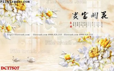 File gốc in mica File in vân đá cẩm thạch DCT7507 chất lượng