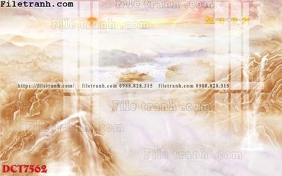 File tranh PSD File in vân đá cẩm thạch DCT7562 chất lượng cao