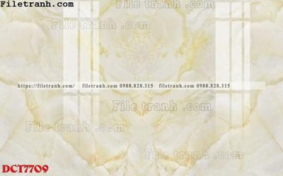 File tranh in mica File in vân đá cẩm thạch DCT7709 (độ phân giải cao)