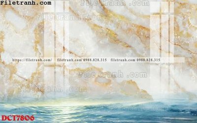 Tải file File in vân đá cẩm thạch DCT7806 (gốc) chủ đề hoa sen