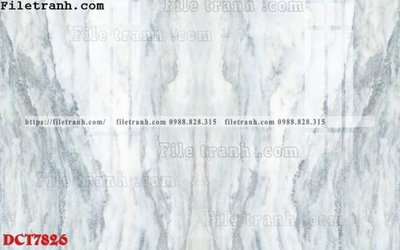 File in trần File in vân đá cẩm thạch DCT7826 (bản gốc) đại dương