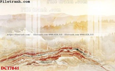 File tranh File in vân đá cẩm thạch DCT7841 (gốc) chủ đề con người