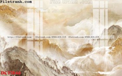 File gốc File in vân đá cẩm thạch DCT7846 (in lụa) trang trí tường