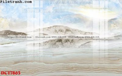 File in ấn File in vân đá cẩm thạch DCT7863 (bản gốc) cao cấp