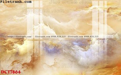 Download file gốc File in vân đá cẩm thạch DCT7864 (in lụa) hoa lá