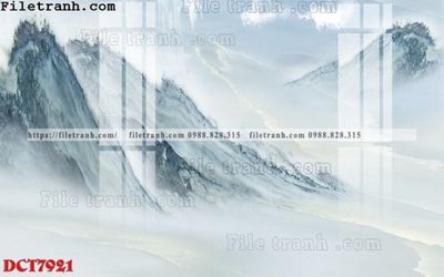 File in trần File in vân đá cẩm thạch DCT7921 (bản gốc) bầu trời