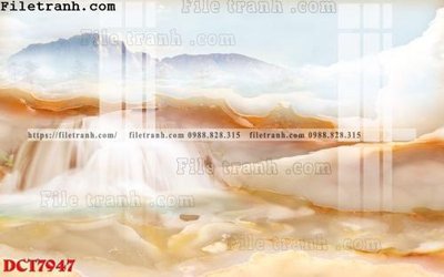 File gốc File in vân đá cẩm thạch DCT7947 (in tráng gương) nghệ thuật