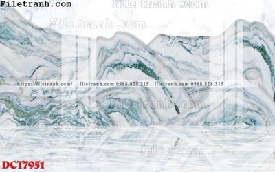 File gốc File in vân đá cẩm thạch DCT7951 (in tráng gương) sang trọng