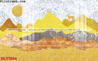File gốc File in vân đá cẩm thạch DCT7964 (in lụa) họa tiết 3D