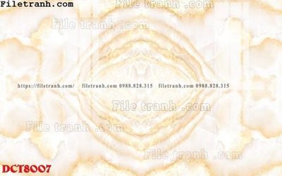 File tranh File in vân đá cẩm thạch DCT8007 (bản gốc) in lụa 5D