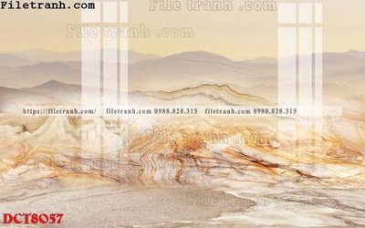 File gốc File in vân đá cẩm thạch DCT8057 (in lụa) tranh mã đáo