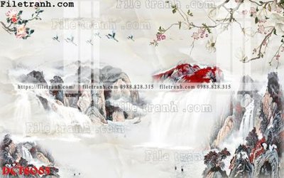 File tranh File in vân đá cẩm thạch DCT8065 (ảnh gốc) độ nét vượt trội