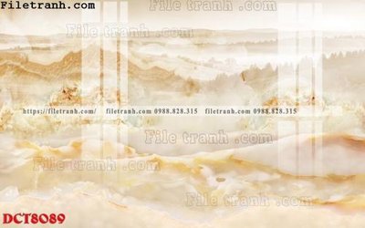 File tranh File in vân đá cẩm thạch DCT8089 (ảnh gốc) in trần xuyên sáng