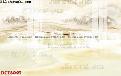File in mica File in vân đá cẩm thạch DCT8097 (bản gốc) làm vách ngăn