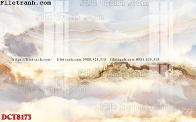 File gốc File in vân đá cẩm thạch DCT8173 (in lụa) tranh thuận buồm