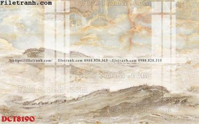 File ảnh File in vân đá cẩm thạch DCT8190 (gốc) in PP, decal