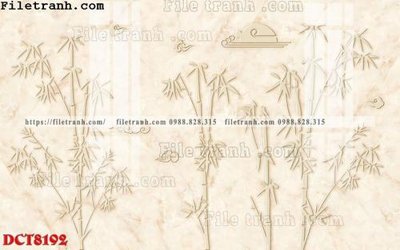 File tranh File in vân đá cẩm thạch DCT8192 (ảnh gốc) không bị mờ