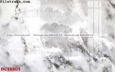 File gốc File in vân đá cẩm thạch DCT8203 (in 3D) cho trang trí