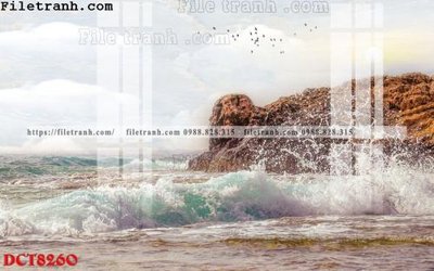 File gốc File in vân đá cẩm thạch DCT8260 (trang trí) cho phòng khách
