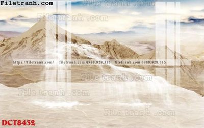 File tranh File in vân đá cẩm thạch DCT8432 (ảnh gốc) in trần nhà