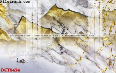 File gốc File in vân đá cẩm thạch DCT8434 (in 3D) nghệ thuật