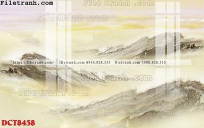 File in ấn File in vân đá cẩm thạch DCT8438 (bản gốc) sắc nét